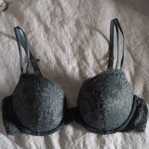 Aerie Sage Green Lace T-Shirt Bra